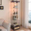 Vitrine moderne en verre avec tiroir-1047098070