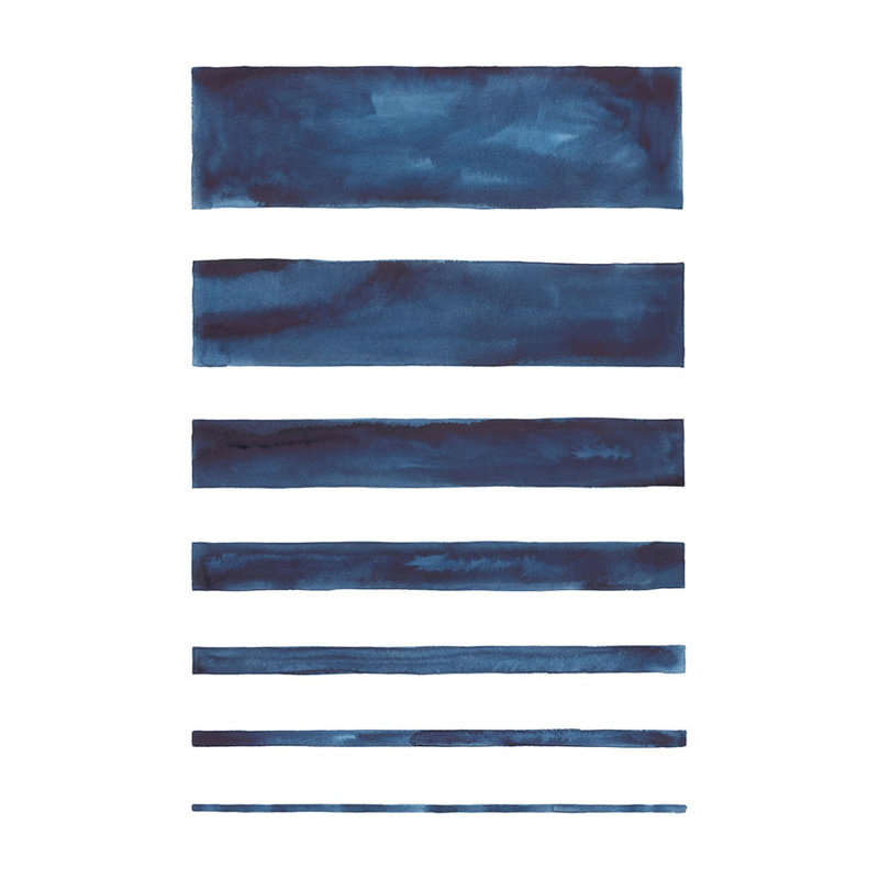 Horizons Painting by Barclay Butera, Glass Coat, 60" H x 40" W x 1.5" D