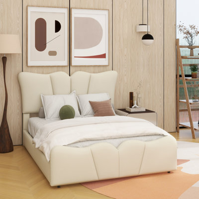 Upholstered Platform Bed Velvet Upholstered Bed