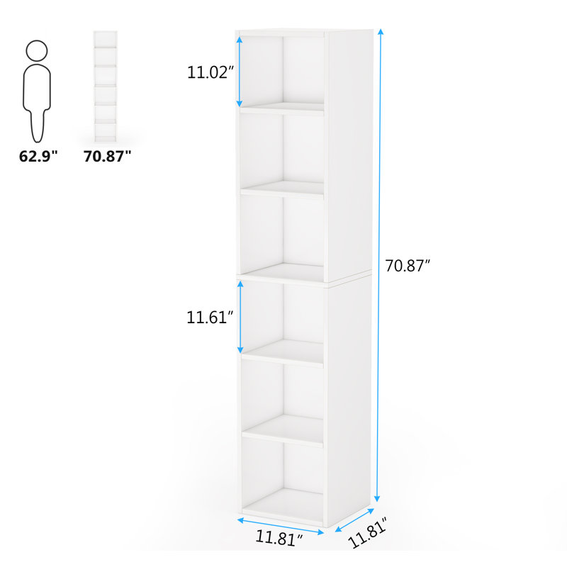 Chih 108 cm H x 29.9 cm W Standard Bookcase