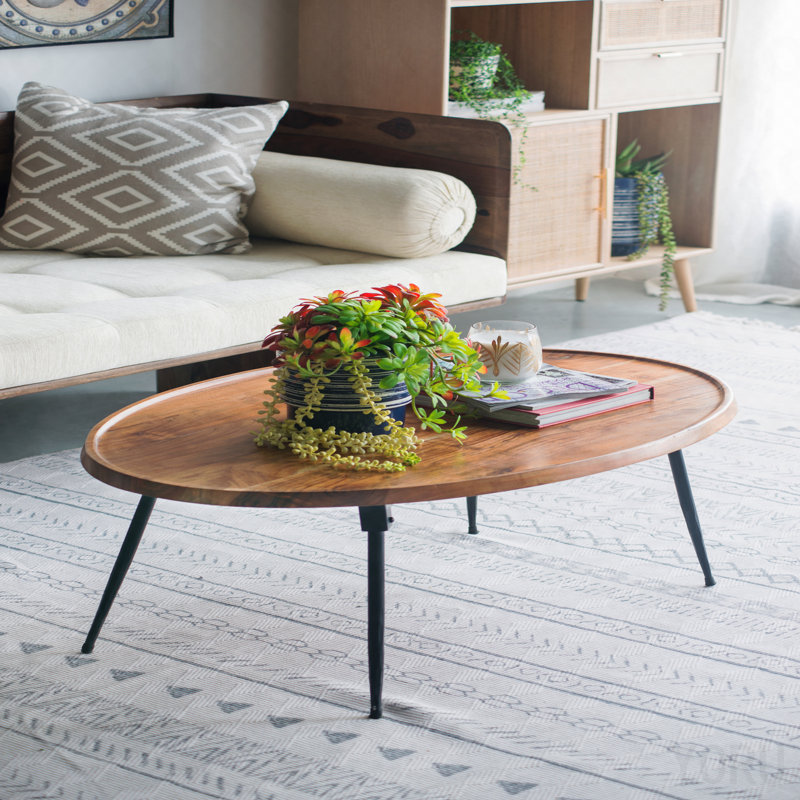 39" X 26" X 16" Oval Coffee Table