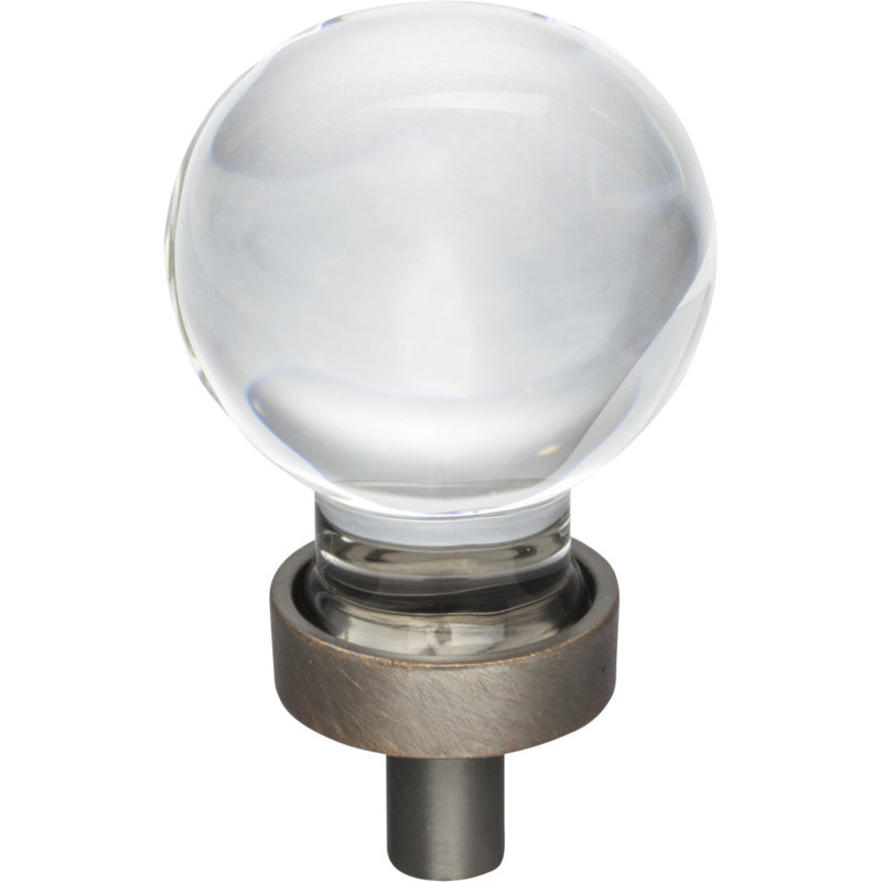 Harlow Round Knob, Brushed Oil Rubbed Bronze, 1 1/16"