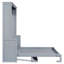 Grand lit escamotable avec tablette