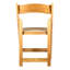 Ensemble de 4 chaises pliantes ToughWood avec siège rembourré par Chivari