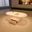 Table basse ovale en acrylique-102698729-102698730