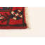 Tapis unique en laine noué à la main de style années 1990 de 4 pi 4 po x 6 pi 6 po Jeweldene