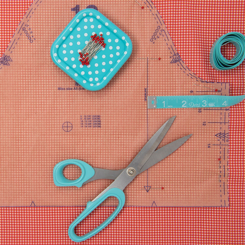 Dritz Dritz Essential Sewing Box Kit, Blue
