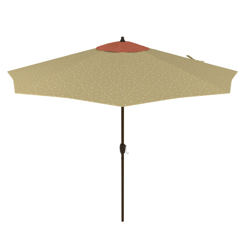 Parasol de marché 9 pi Tayyibah, Palmetto Sawgrass - Pacifica Premium