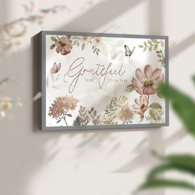 Summers Grateful - Impression encadrée - Restickable