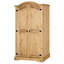 Samual 2 Door Solid Wood Wardrobe