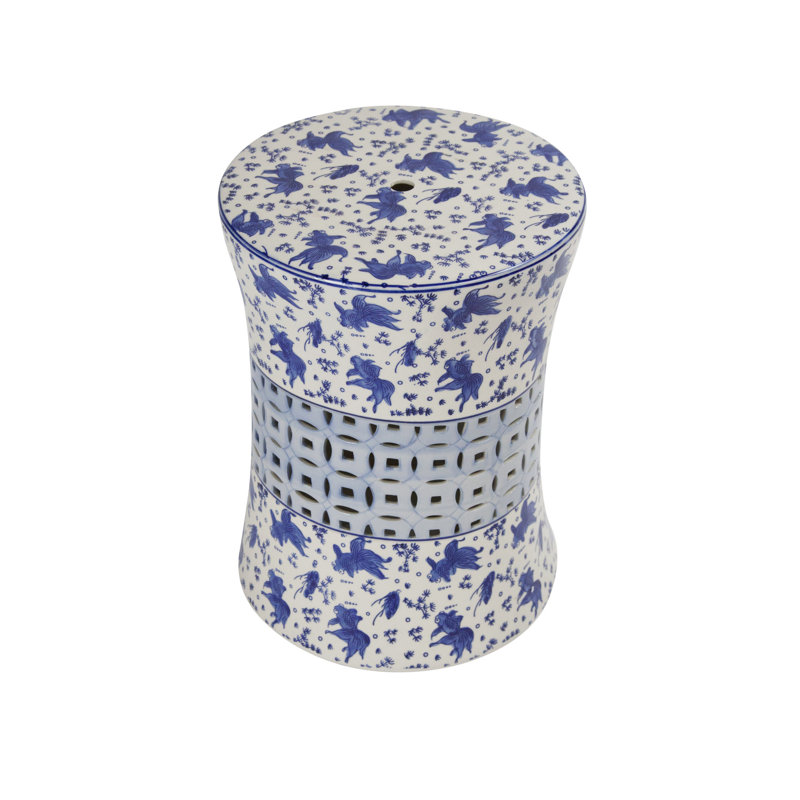Martinelli Ceramic Accent Stool