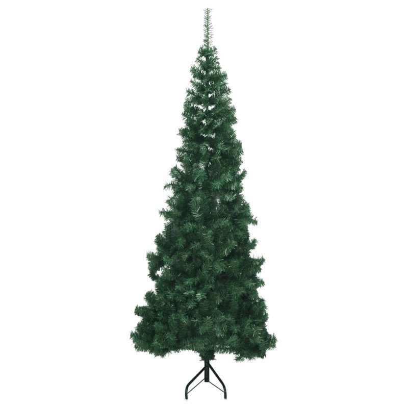 Arbre de Noël artificiel de Noël, 70,9 po x 25,6 po, Vert
