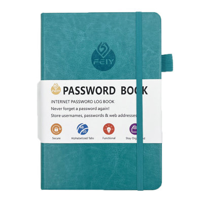 Paper notebook Password Book, English Address Book, Telephone Book,-border Dedicated Notebook