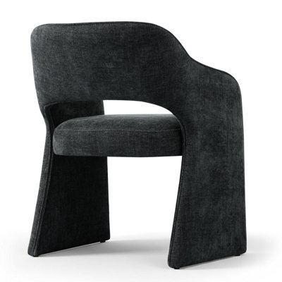 19" H Seat Height Upholstered Dining Armchair