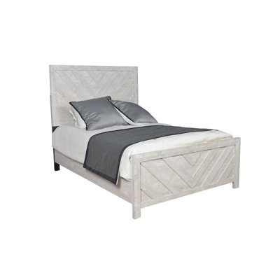 DENVER Modern Style Full Bed Made With Wood In Natural(NJ INVENTORY)