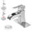 Single-Hole Single-handle Bathroom Faucet with Drain Assembly-47456875