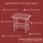 Table d'appoint Crystal Harbor-1334170181