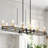 12-Light Linear Kitchen Island Pendant Light