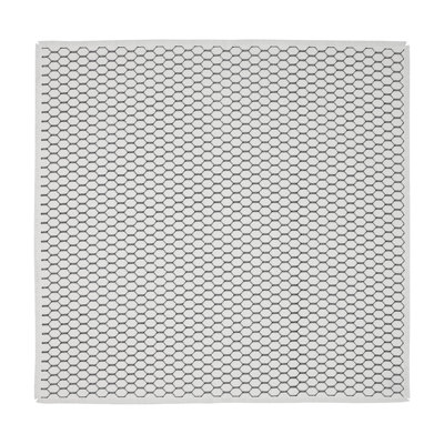  Down Home Square Geometric Cotton Table Topper