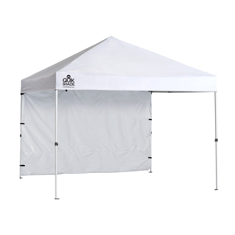 Commercial 10 Ft. W x 10 Ft. D Steel Pop-Up Canopy