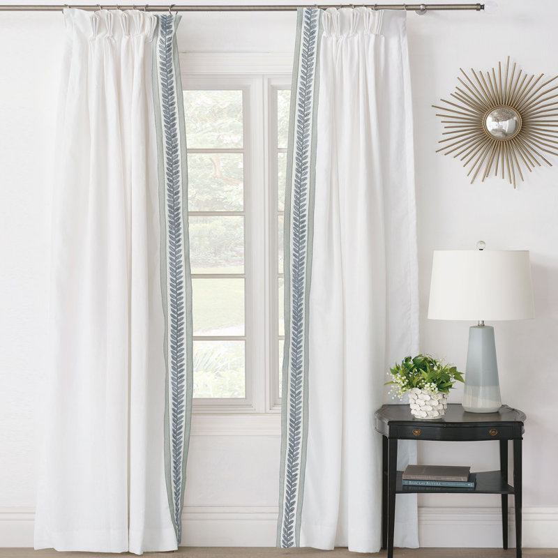 Amberlynn Room Darkening Curtain, Left, 40" W x 120" L