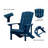 Bamma HIPS Adirondack Chair Weather Resistant-733978489