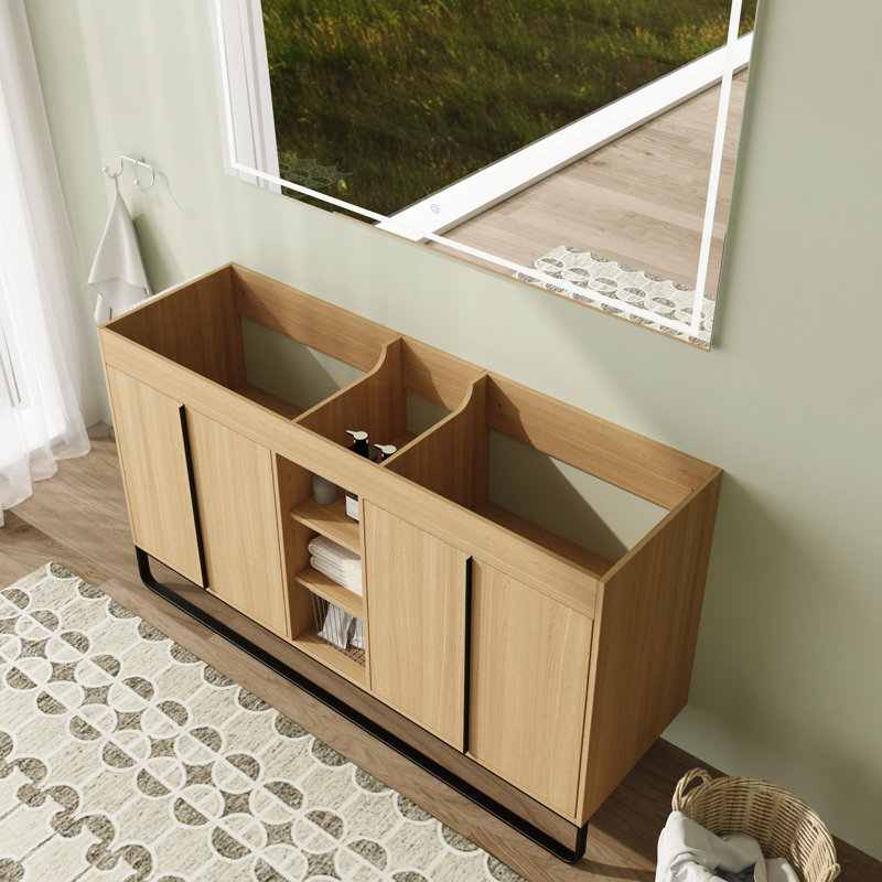 Base de meuble-lavabo double 60 po seulement