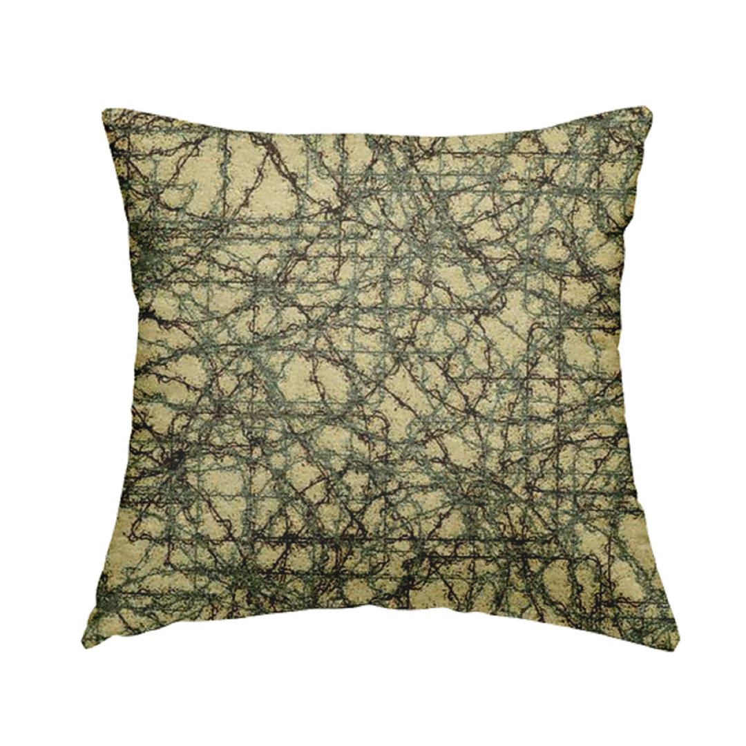 Geometric Square Cushion