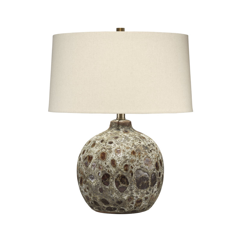 Magma CeramicTable Lamp, Volcanic Brown