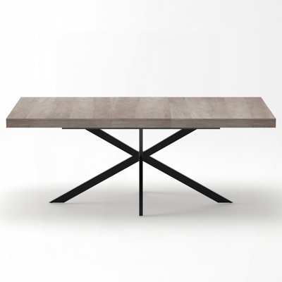 55.1-70.9 Inch Retro Rectangular Extendable Dining Table