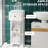 Bathroom Floor Cabinet With Adjustable Shelf And Drawer - White Color Simple Decoration