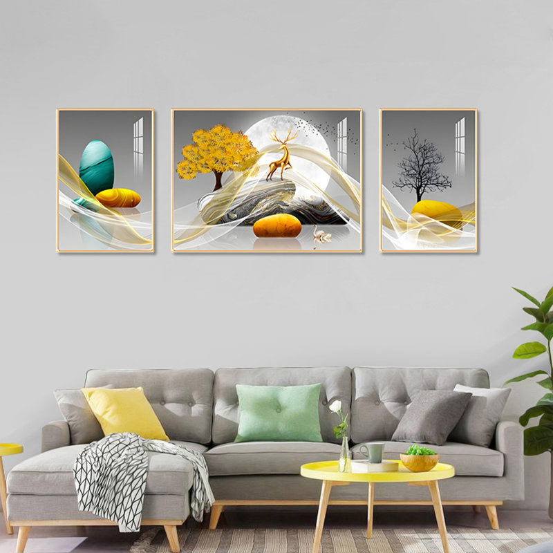 3 - Pieces, 23.62" H x 1.18" W x 62.99" D