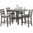 Perik 4 - Person Four Leg Dining Set
