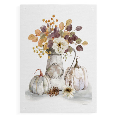 Autumn Arrangement II -Canvas Print Only - NOT FRAMED