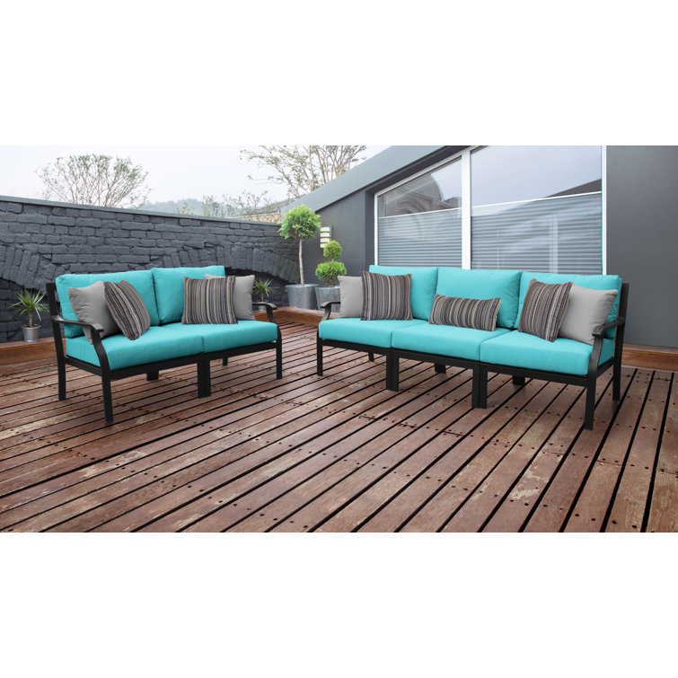 Madison 5 - Person Patio Conversation Sets with Cushions