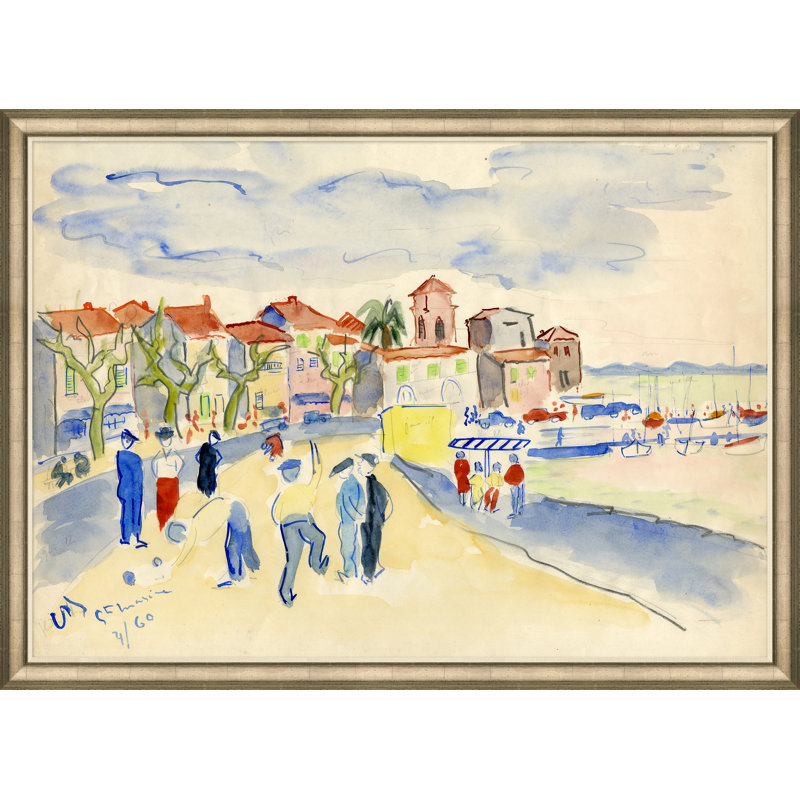 Bacci - Italian Harbor Giclee Print