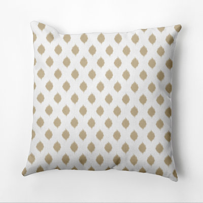 Ikat Outdoor Reversible Throw Pillow