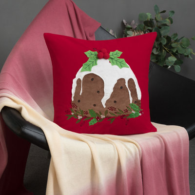Christmas Decorative Throw Pillow Cover 18 x 18 inches