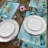 Bayou Breeze Sea Turtle 4-Pack Cotton Blend Rectangular Placemats