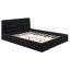 Grand lit plateforme tapissier, cadre de lit, aucun sommier requis, fabrication robuste-1583605274