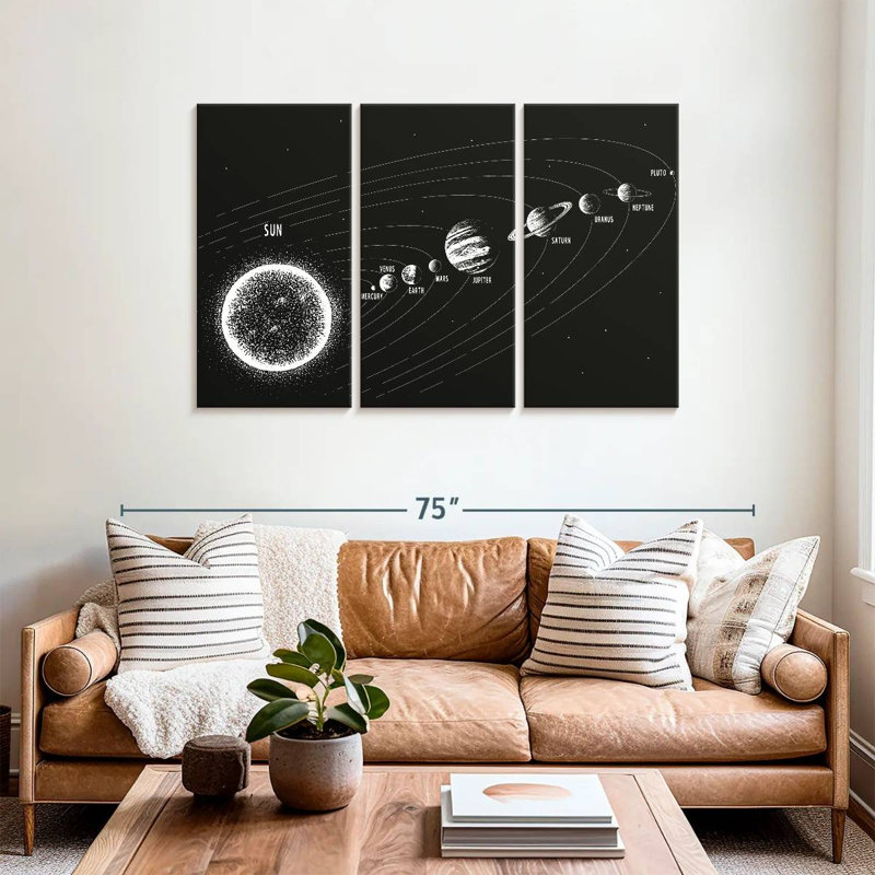 Système solaire noir Keiri, H 36 po x l 57 po