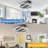 20Inch Modern Leafless Ceiling Fan With Remote Control Removable And Washable, Reversible Motor-1443458991