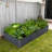 Metal Raised Garden Bed with Cover, Outdoor Planter Box for Vegetables and Flowers-1623918518-1623918513