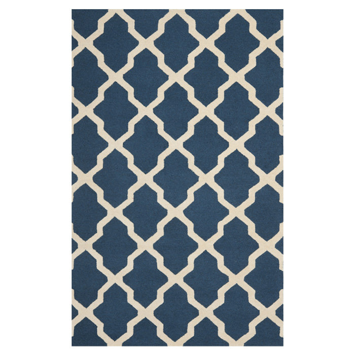 Winston Porter Cannen Hand Tufted Wool Geometric Rug & Reviews | Wayfair