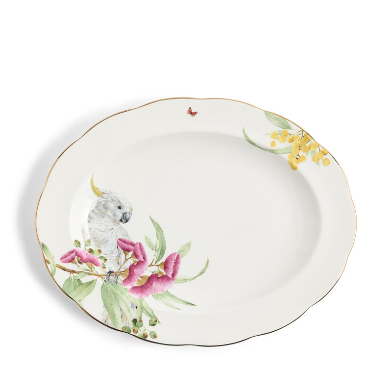 Royal Albert Miranda Kerr Australiana Serving Platter 13in