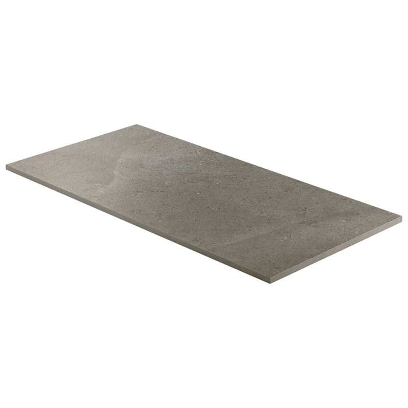 New Rock 12x24 Matte Porcelain Tile, Fossil Dark Gray