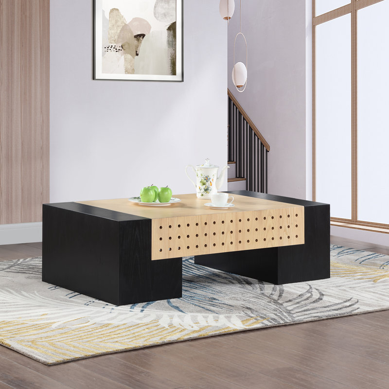 Table basse Mondrian, H 16 po x L 52 po x l 28 po