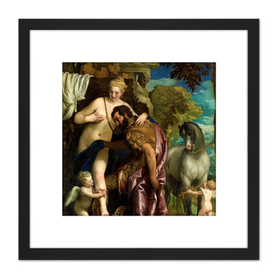 Mars And Venus United By Love by Paolo Veronese - Single Picture Frame Painting
