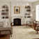 Traditional Floral Filigree Hand-Tufted Wool Indoor Area Rug