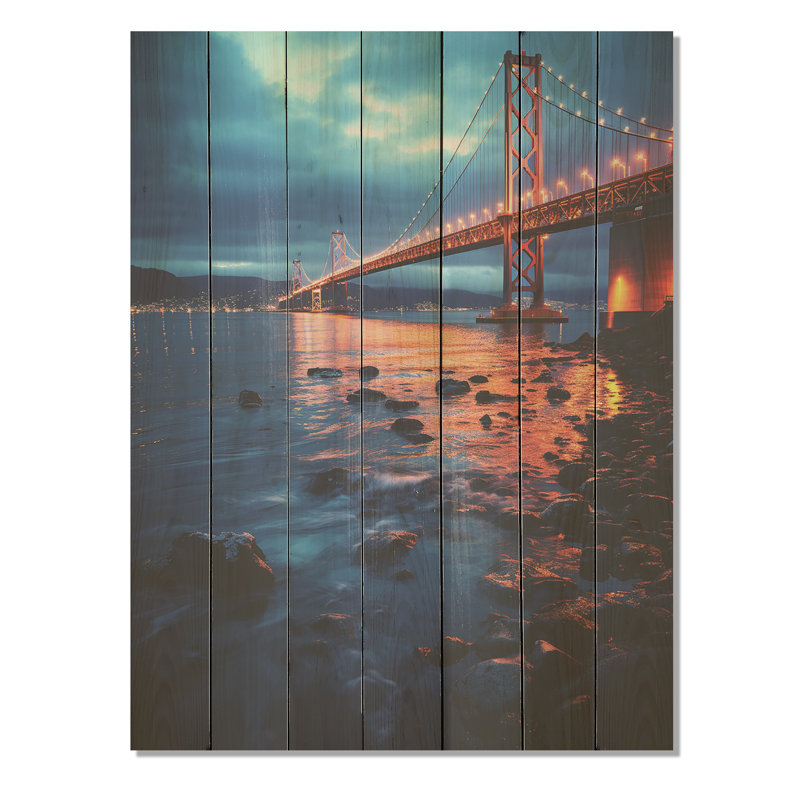 Pont panoramique Sunrise II - Ponts sur bois, H 20 po x l 10 po